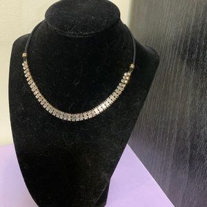 Gorgeous sparkle on this 14” necklace jewelry